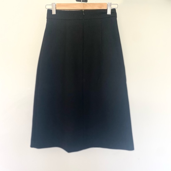 Zara Knee Length Pleated Front Skirt - Picture 7 of 8